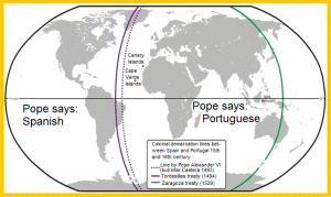 Spain (Vatican - Pope) Claims America